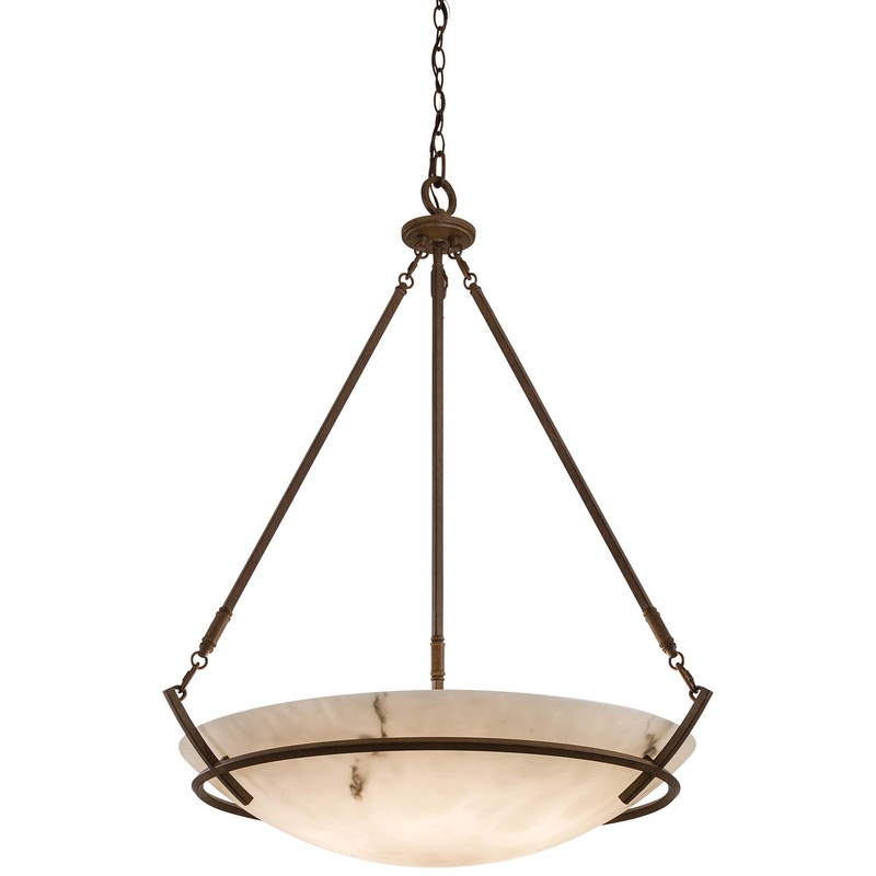 Calavera Five Light Pendant in Nutmeg