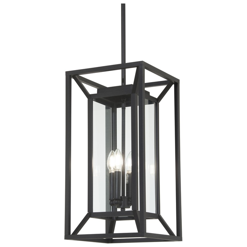 Harbor View Four Light Pendant in Sand Coal