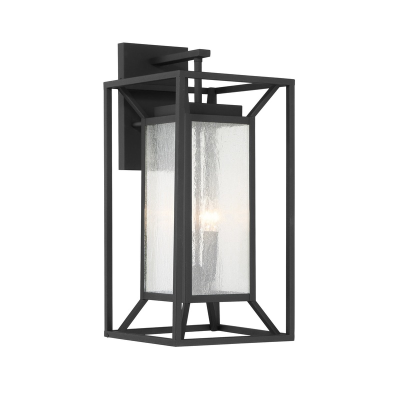 Harbor View Four Light Wall Mount in Sand Coal