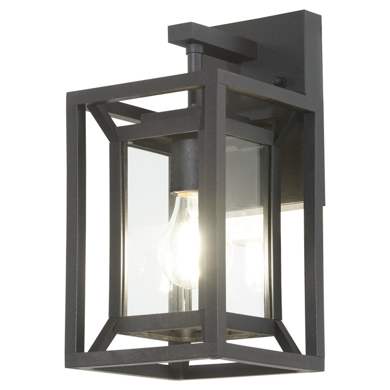Harbor View One Light Outdoor Wall Mount in Sand Coal