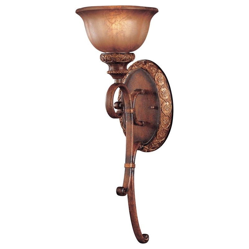 Illuminati One Light Wall Sconce in Illuminati Bronze