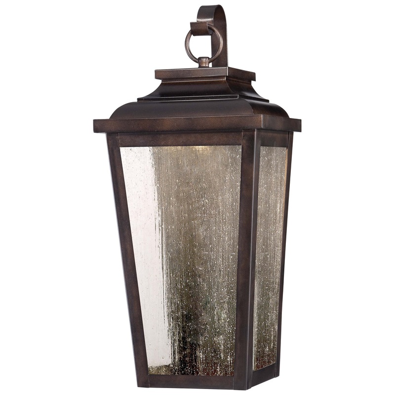Irvington Manor LED Pocket Lantern in Chelesa Bronze