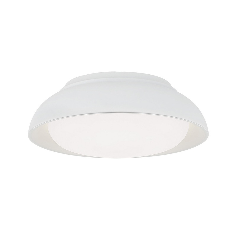 LED Flush Mount in Sand White
