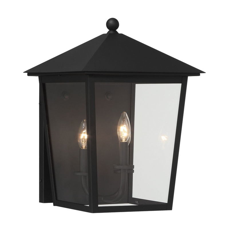 Noble Hill Four Light Outdoor Wall Mount in Sand Coal