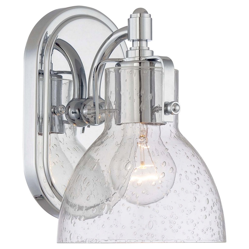 One Light Bath in Chrome