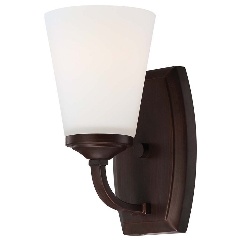 Overland Park One Light Bath in Vintage Bronze