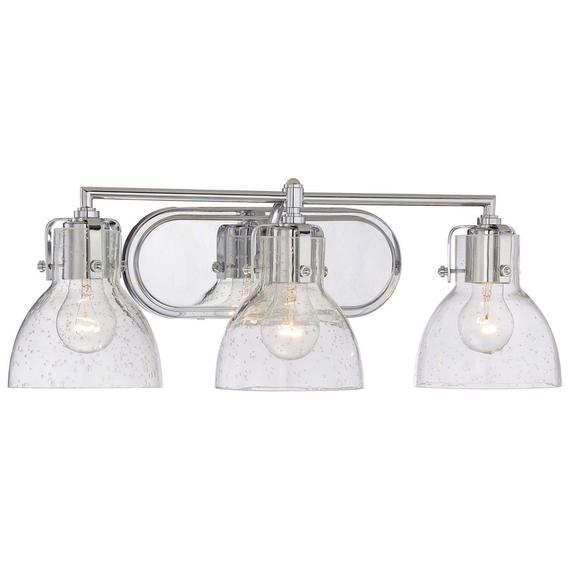 Three Light Bath in Chrome