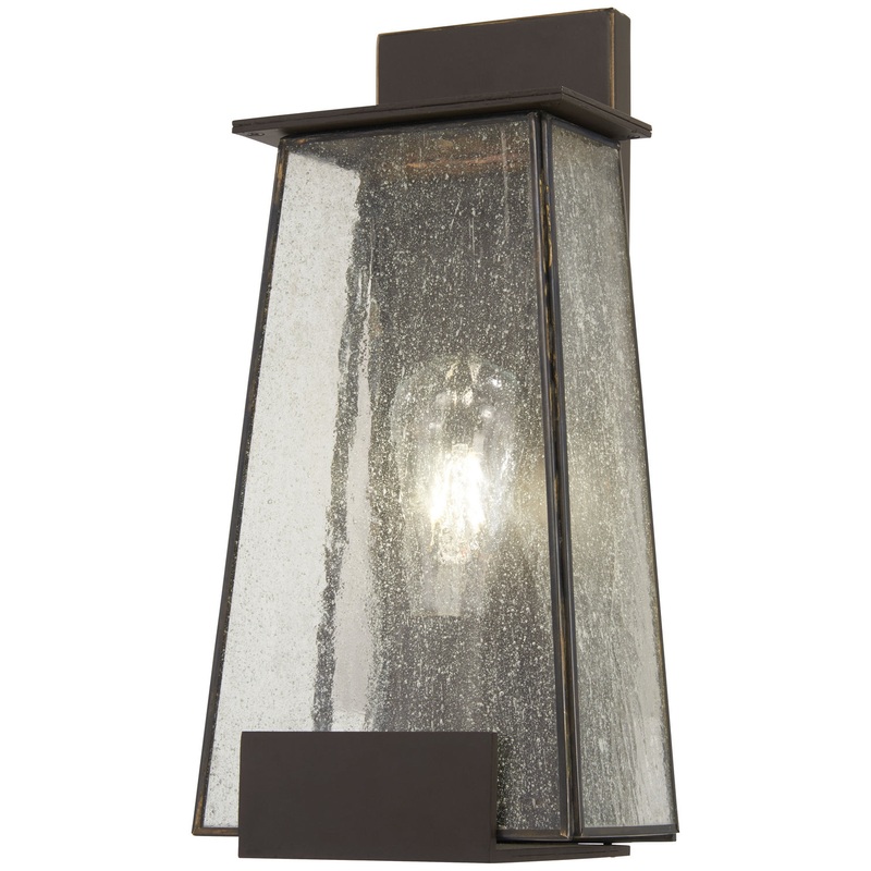 Bistro Dawn One Light Outdoor Wall Mount in Dakota Bronze