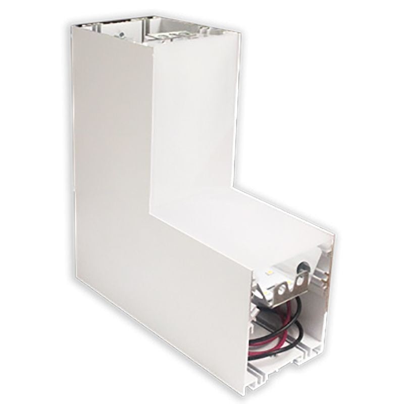 Inside Corner Section in White