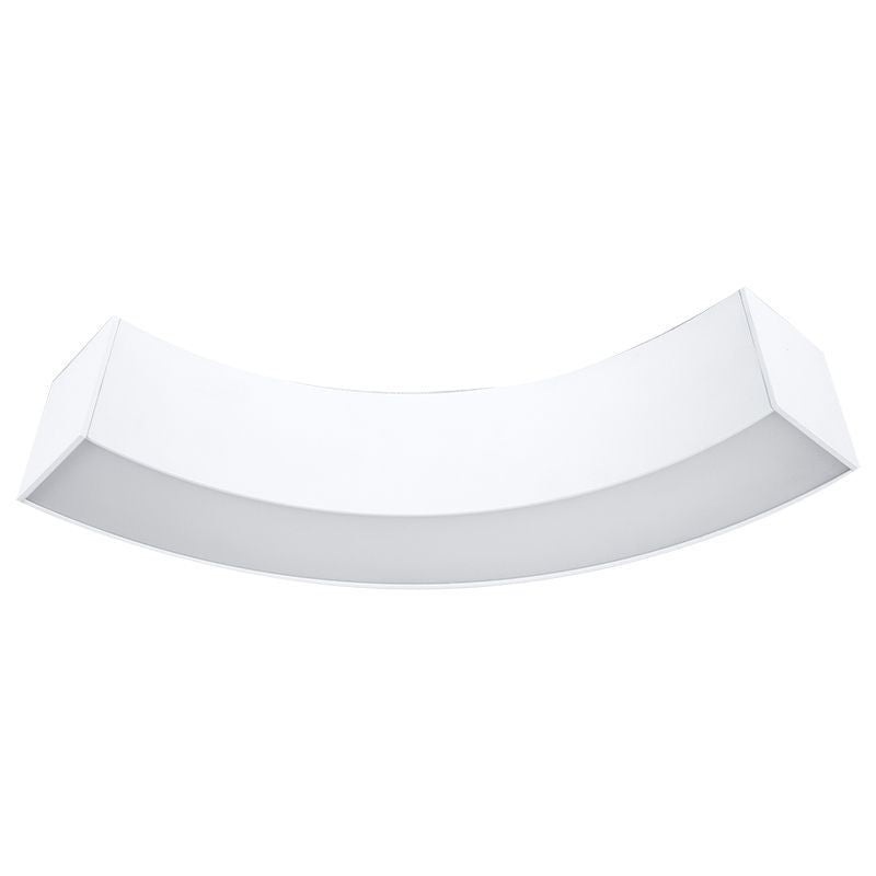 Quarter Of Circle in White