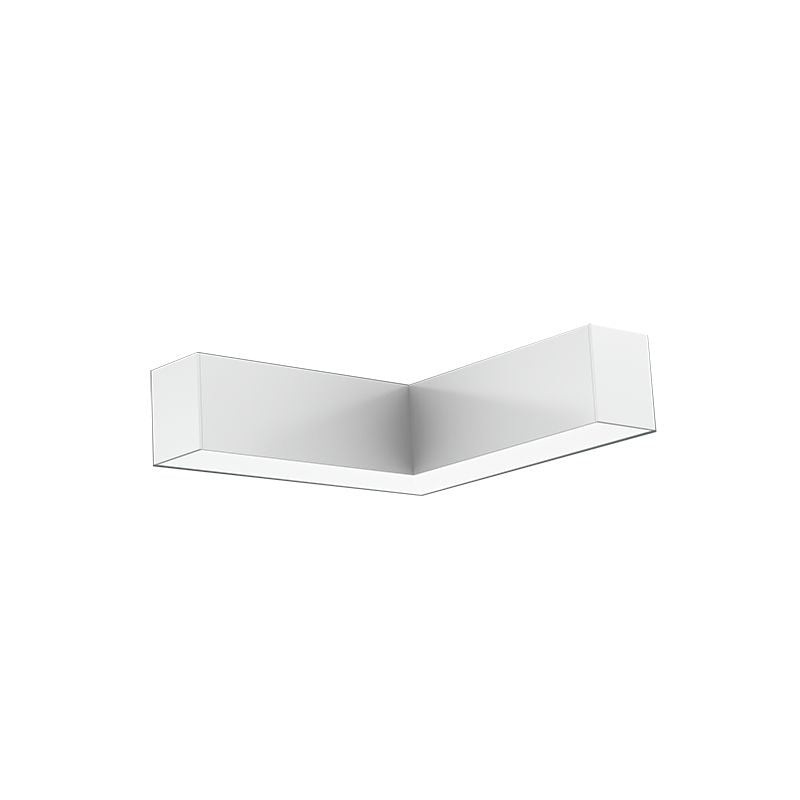 Scx 2.75In Linear 1-Foot L Section With End Caps in White