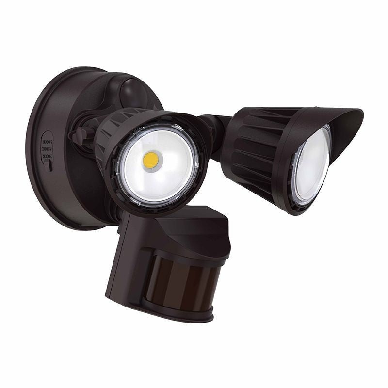 Security Light in Bronze
