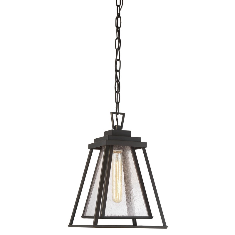 Sleepy Hollow One Light Chain Hung Lantern in Dakota Bronze