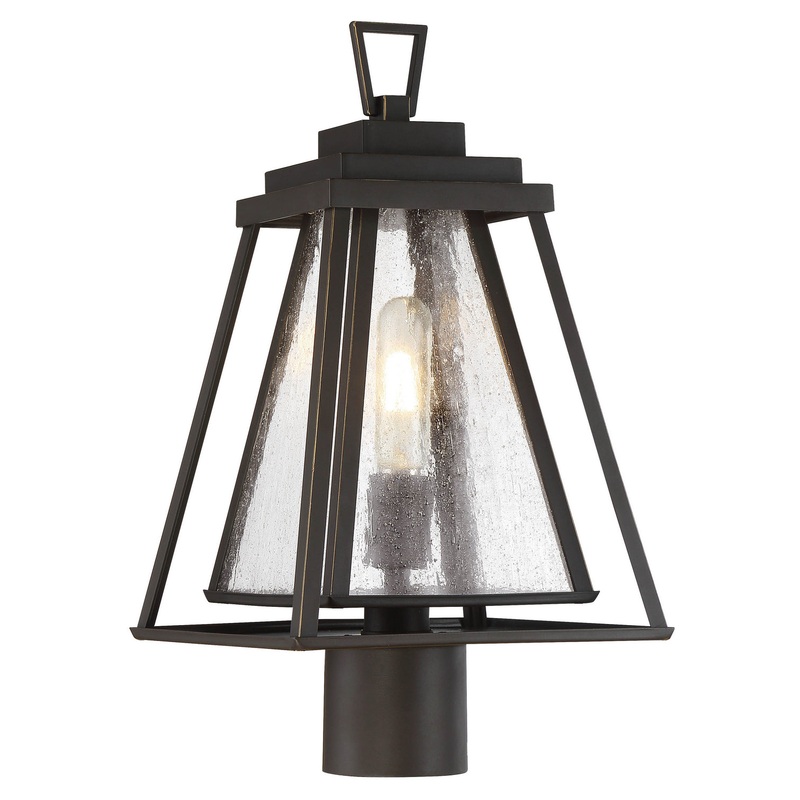 Sleepy Hollow One Light Post Mount in Dakota Bronze