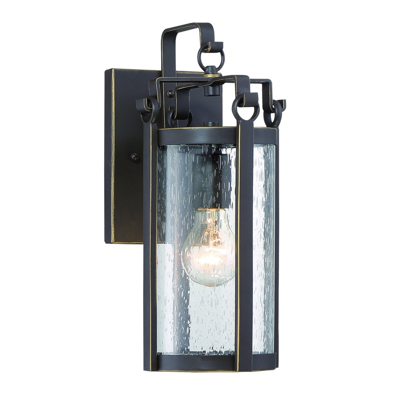 Somerset Lane One Light Outdoor Wall Mount in Dakota Bronze