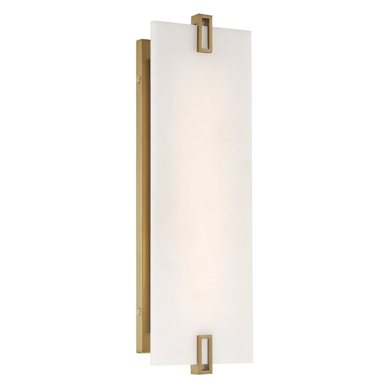 Aizen LED Wall Sconce in Soft Brass