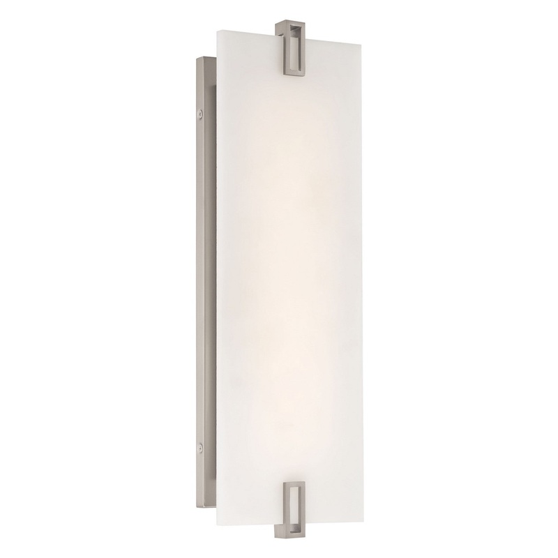 Alzen LED Wall Sconce in Brushed Nickel