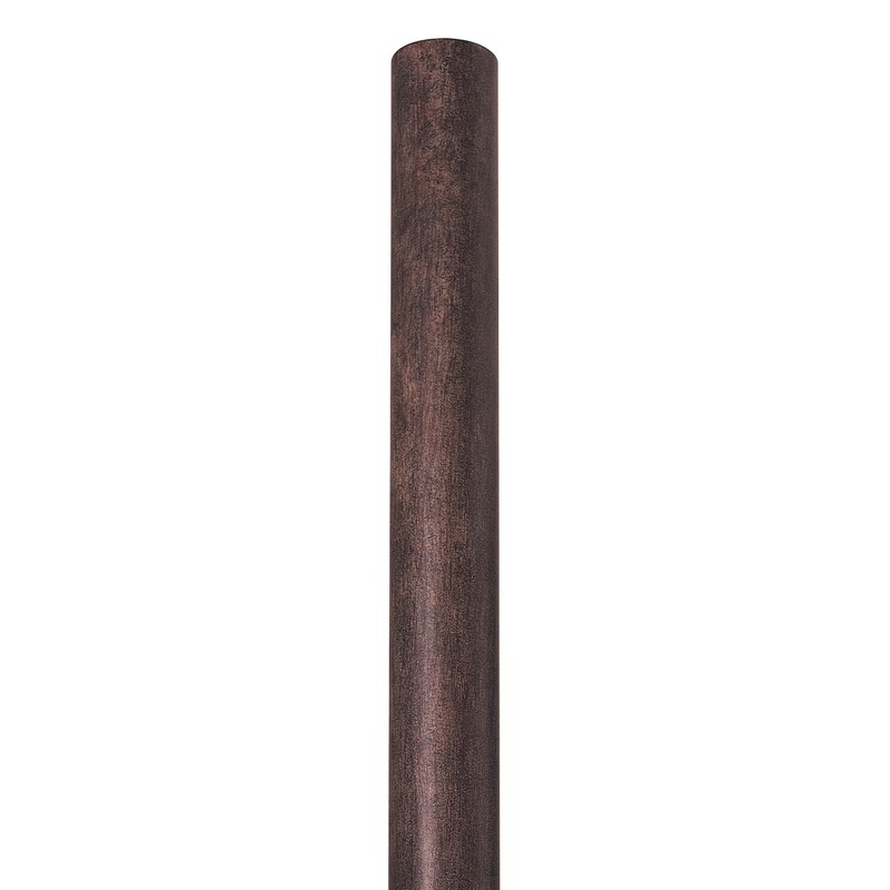 Direct Burial Post in Vintage Rust