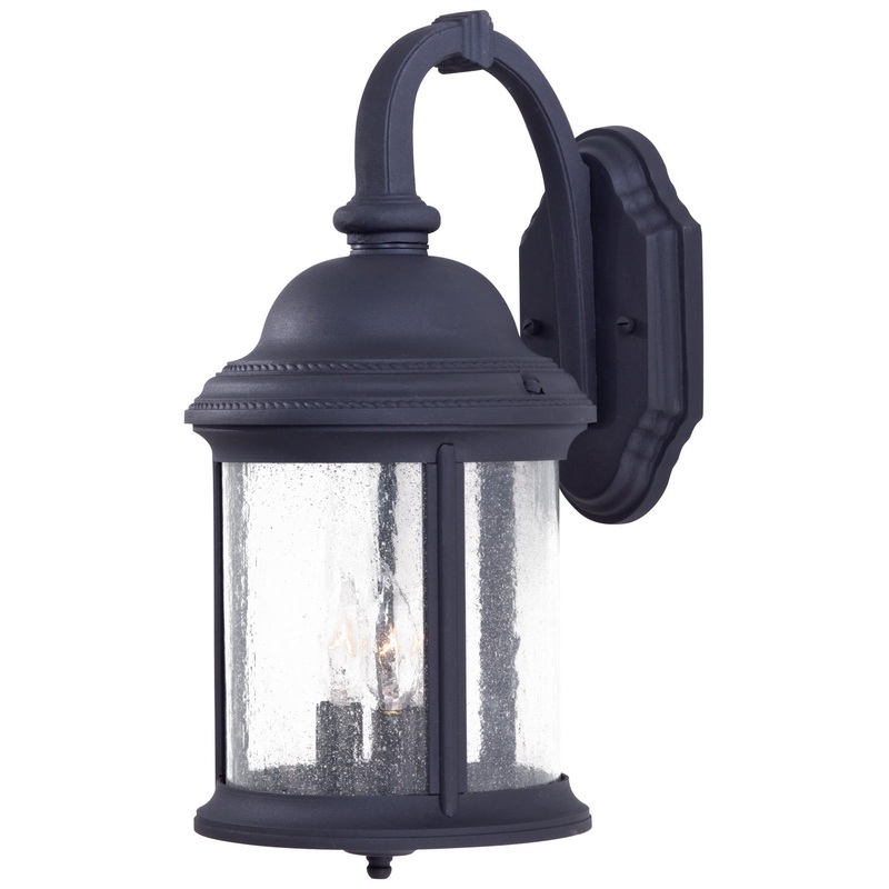 Hancock Three Light Wall Mount in Coal