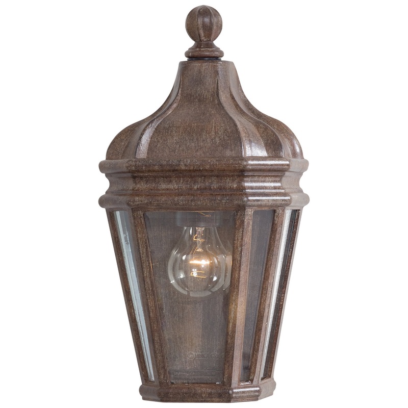 Harrison One Light Pocket Lantern in Vintage Rust