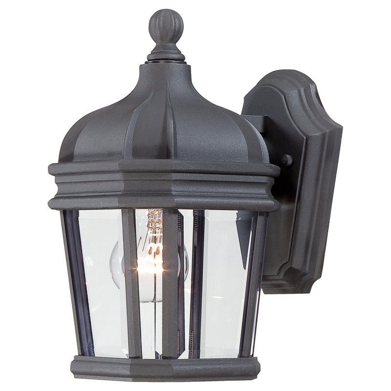Harrison One Light Wall Mount in Coal