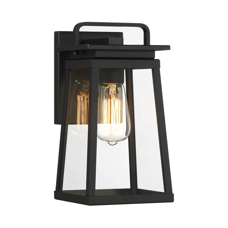 Isla Vista One Light Outdoor Wall Mount in Coal