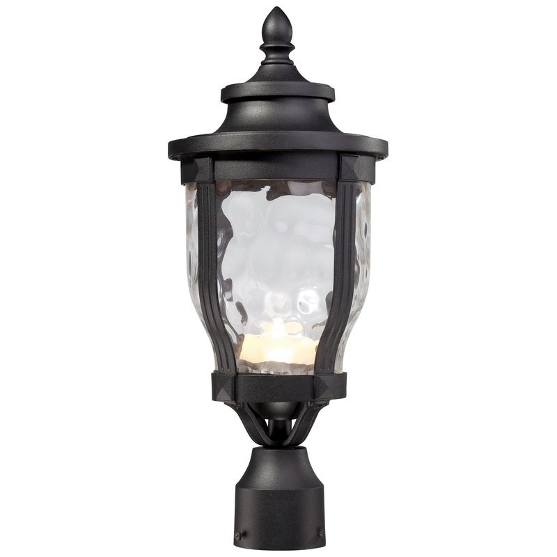 Merrimack Led LED Outdoor Post Mount in Sand Coal