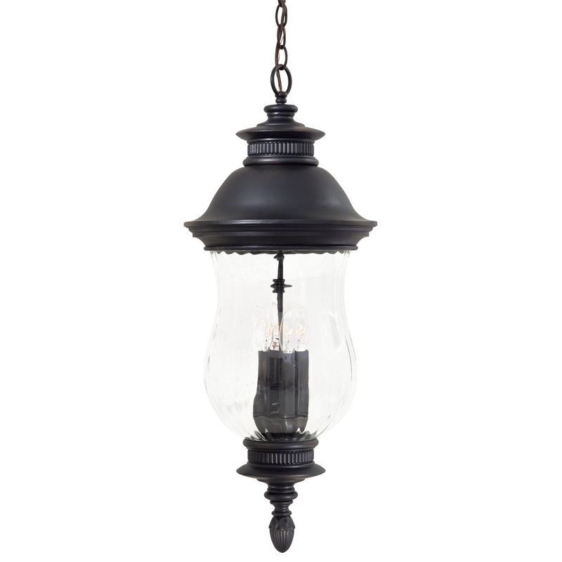 Newport Four Light Chain Hung in Heritage