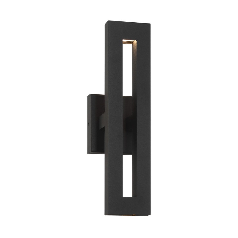 Paddock LED Outdoor Wall Mount in Sand Coal