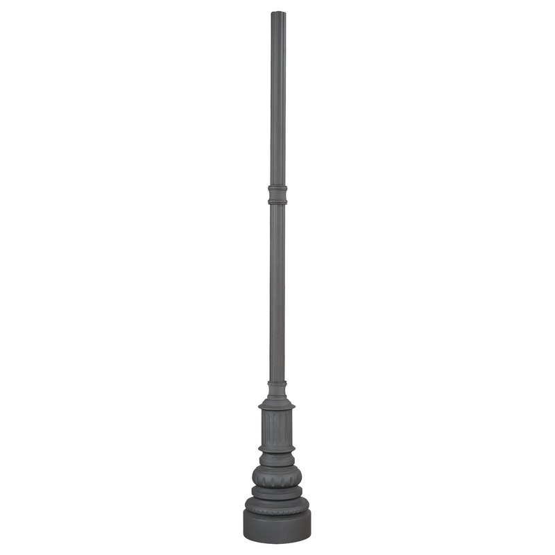 Post With Base in Coal