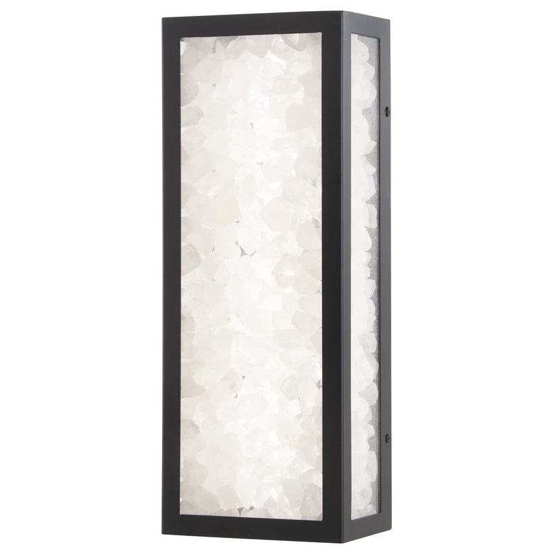 Salt Creek LED Outdoor Wall Sconce in Coal