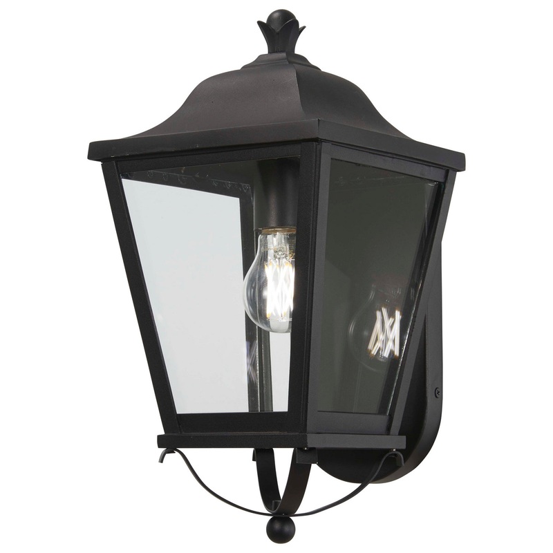 Savannah One Light Outdoor Wall Mount in Sand Coal