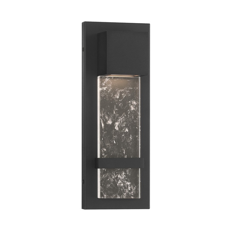 Sol LED Outdoor Wall Mount in Sand Coal