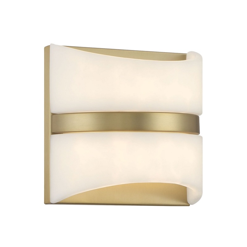 Velaux LED Wall Sconce in Soft Brass