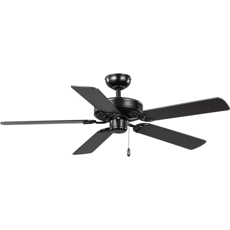AirPro 52"Ceiling Fan in Matte Black