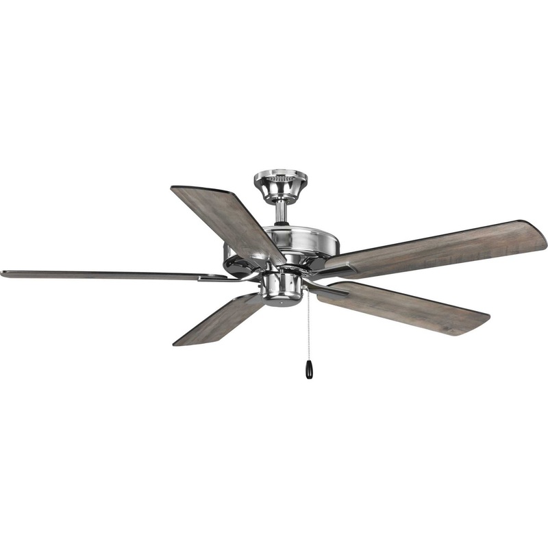 Airpro Builder Fan 52"Ceiling Fan in Polished Chrome