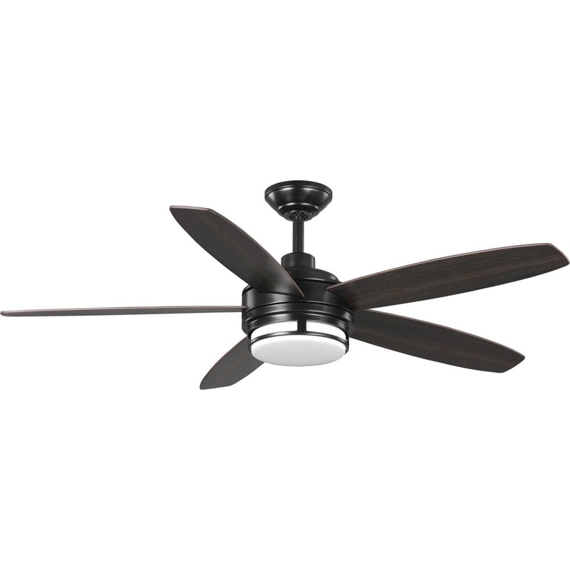 Albin 54"Ceiling Fan in Black