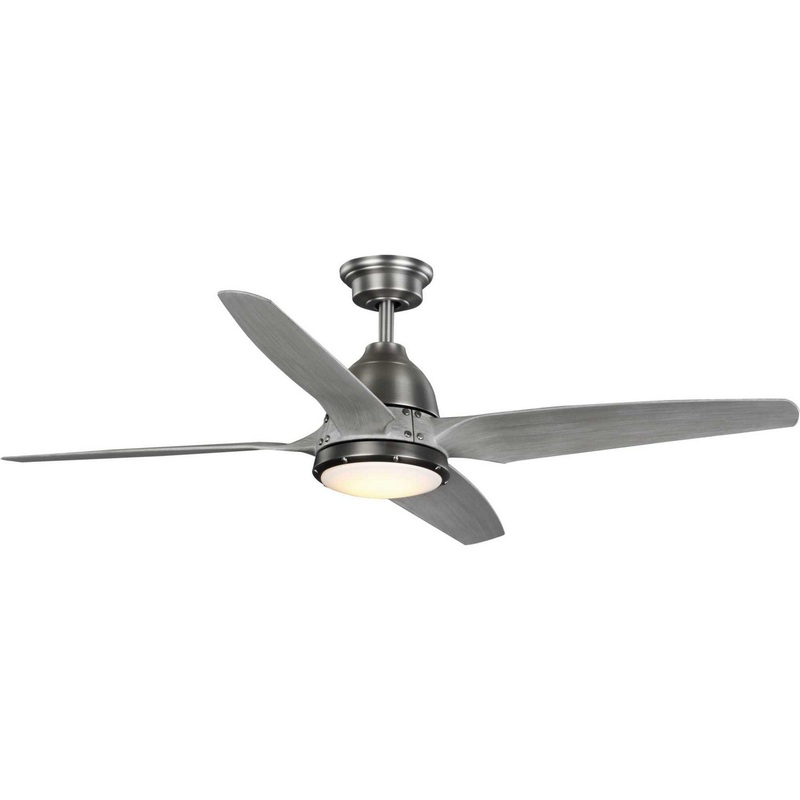 Alleron 56"Ceiling Fan in Antique Nickel
