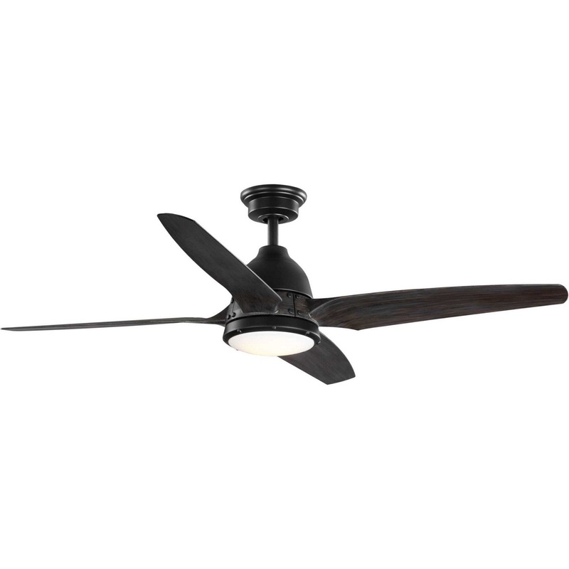 Alleron 56"Ceiling Fan in Flat Black