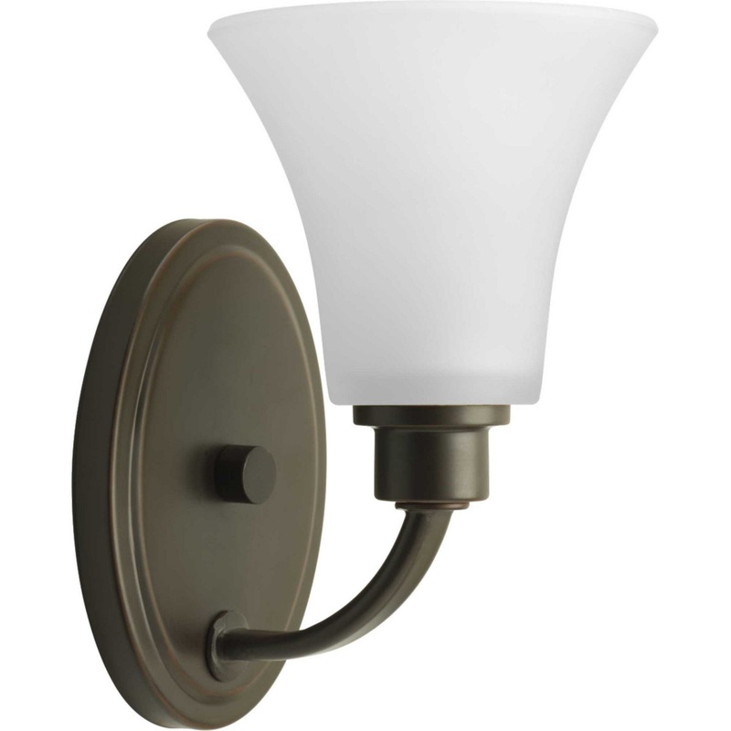 Joy One Light Bath Bracket in Antique Bronze