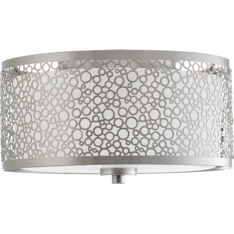 Mingle Led LED Flush Mount in Brushed Nickel