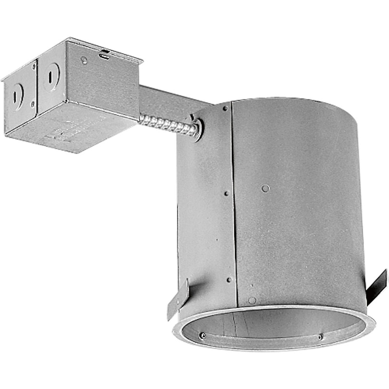 Recessed - Housing 6" Incandescent Remodel IC and Non IC Housing in No Finish
