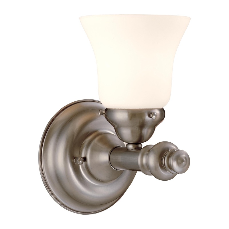 Richlieu One Light Bath in Brushed Nickel