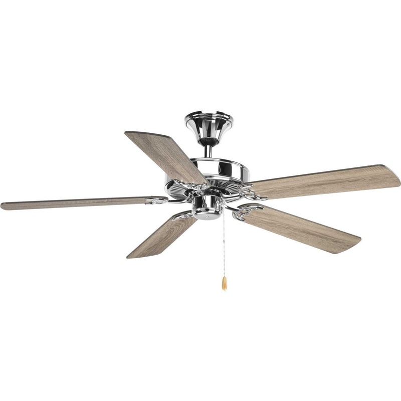 Airpro 52"Ceiling Fan in Polished Chrome