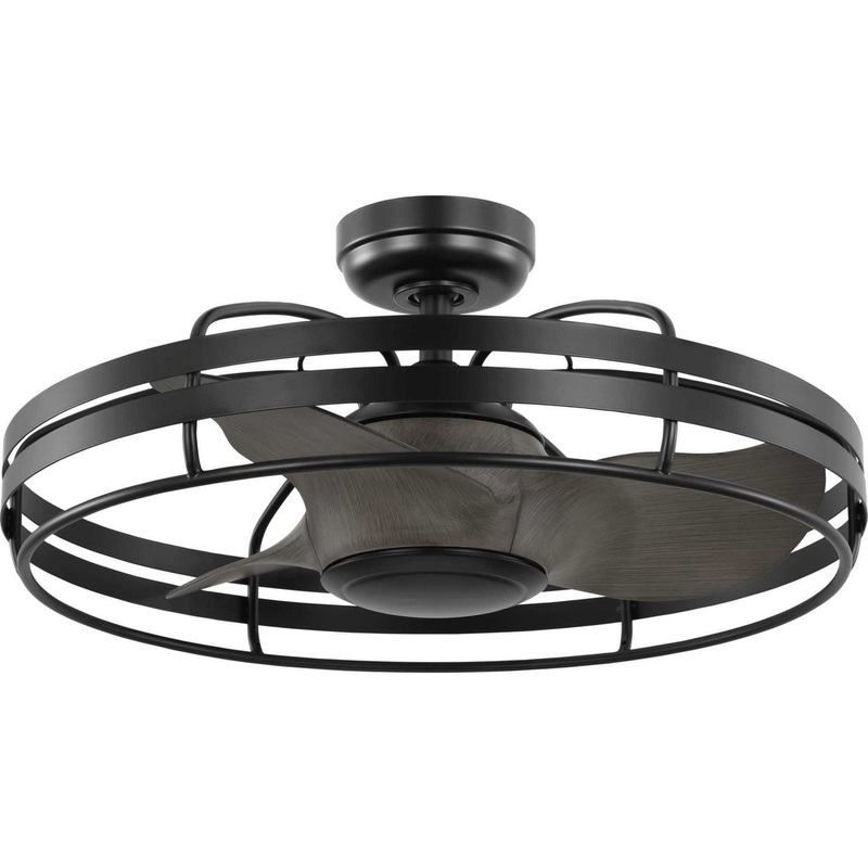 Bastrop 26"Ceiling Fan in Matte Black