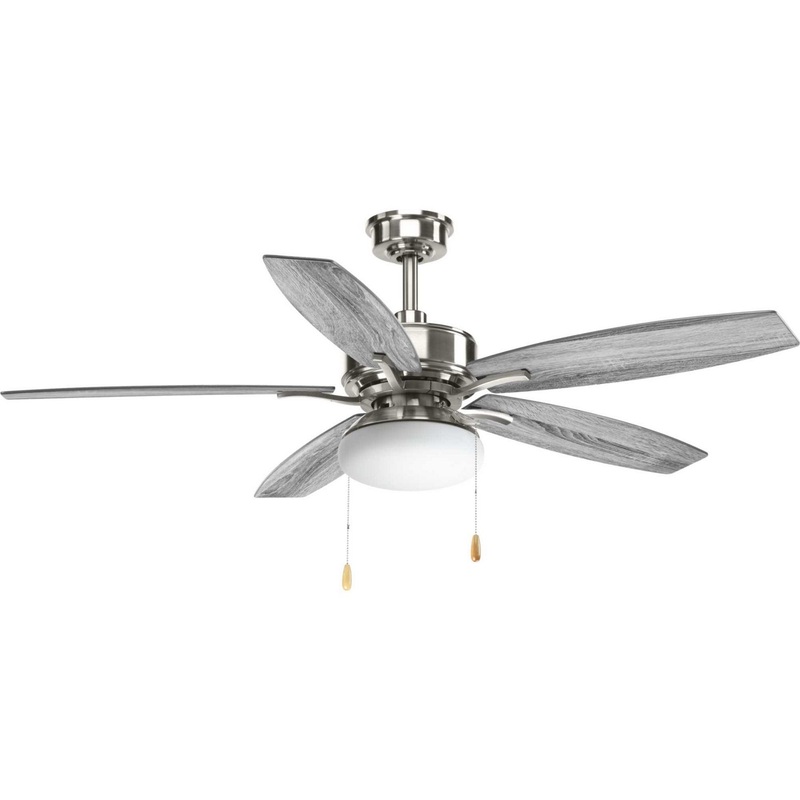 Billows 52"Ceiling Fan in Brushed Nickel