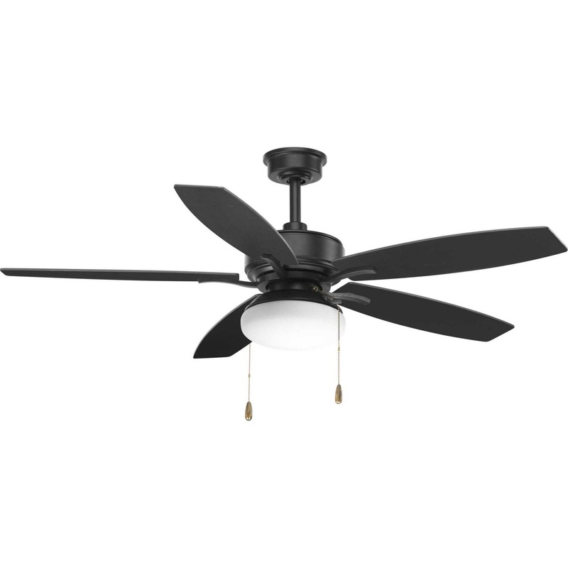 Billows 52"Ceiling Fan in Forged Black