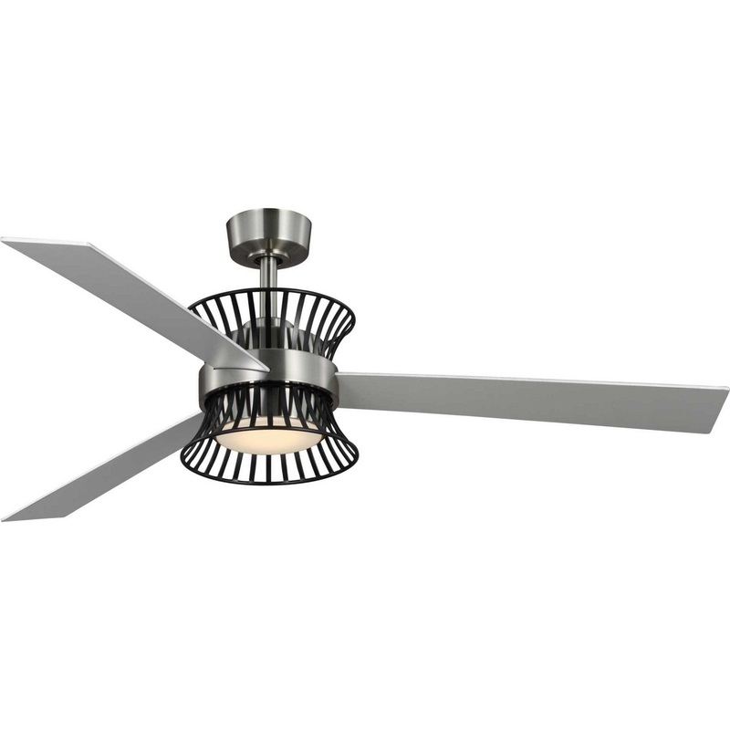 Bisbee 55"Ceiling Fan in Brushed Nickel