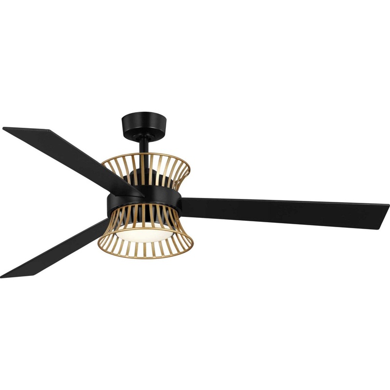 Bisbee 55"Ceiling Fan in Matte Black