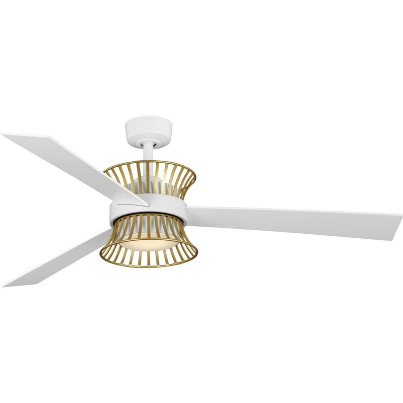 Bisbee 55"Ceiling Fan in Satin White